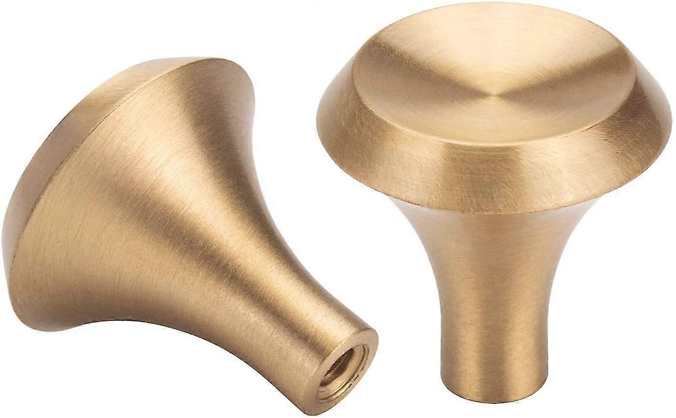 10pcs Brass Cabinet Knobs Pull Handle For Bathroom Cabinets Furniture