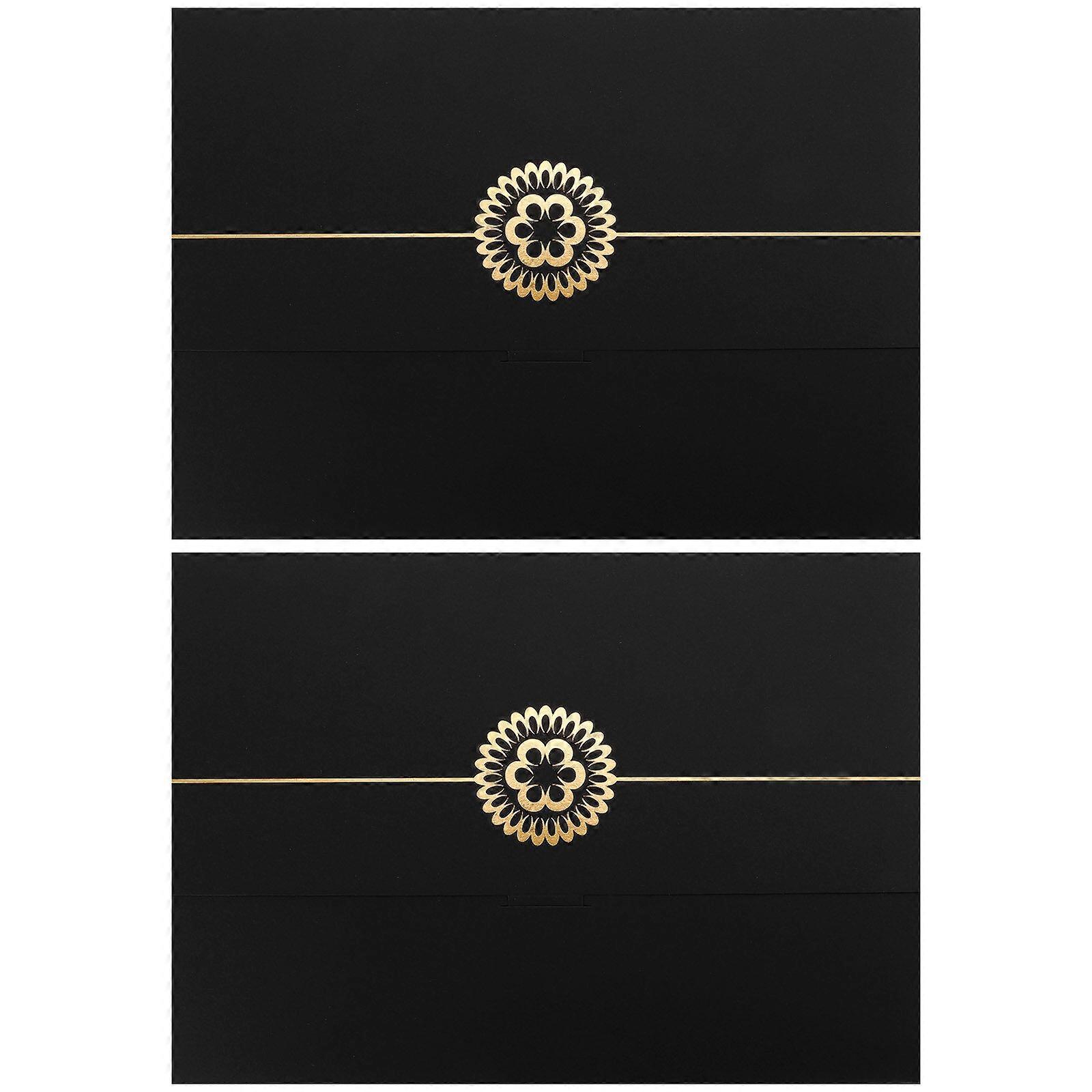 2pcs Certificate Envelope Type Holder Document Covers Certificate Holder