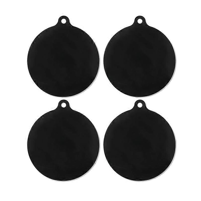 4Pcs Heat-insulated Mats Lightweight Simple Practical Electric Induction Hob Protector Mats Anti-Slip Pads for Home