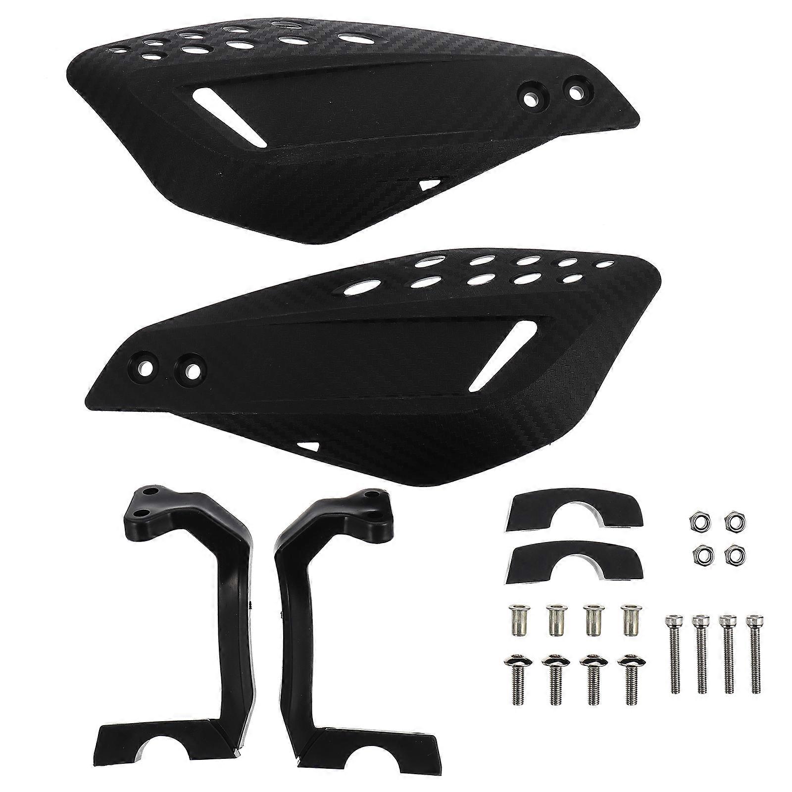 2pcs Motorcycle Hand Guards Handlebar Handguard Handle Protector Wind Guard