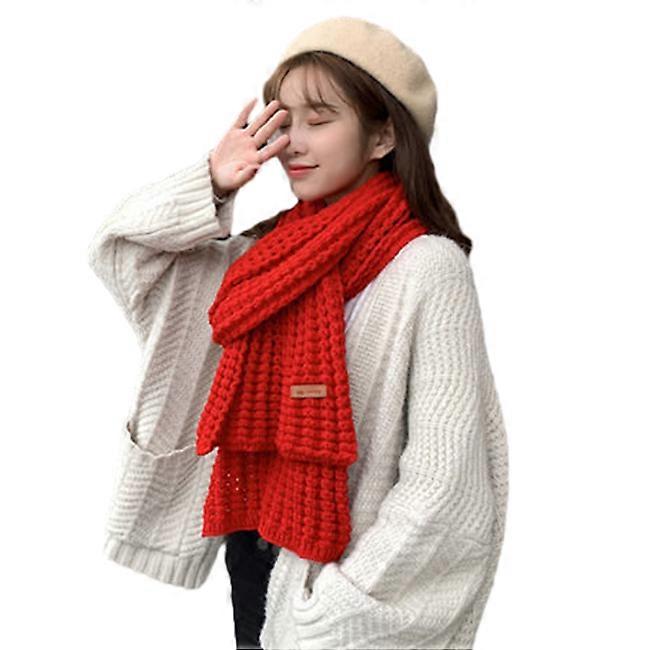 Grobstrickschal, warme und kuschelige weiche Damen-Winterschals