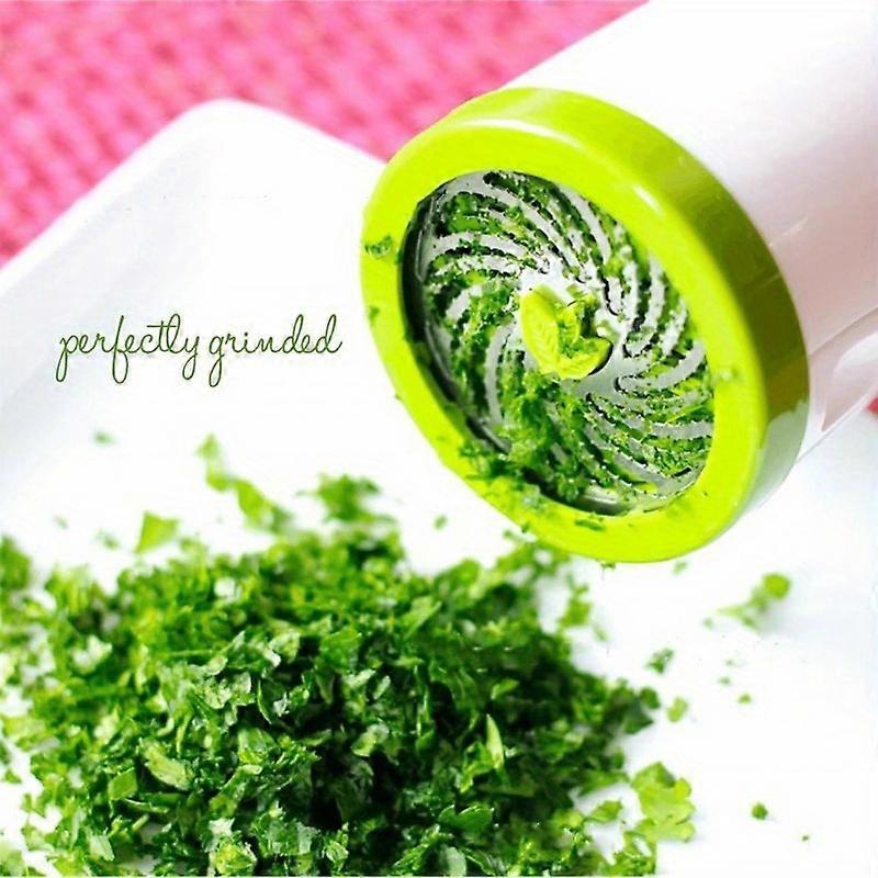 New style 1pc Advanced Herb Grinder Spice Mill, Manual Shredder for Grinding Garlic, Herbs, Cilantro, and Spices, Essential Kitchen Accessory for Gour
