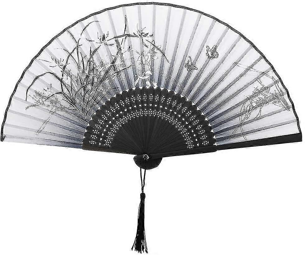 Hand Fan With Tassel