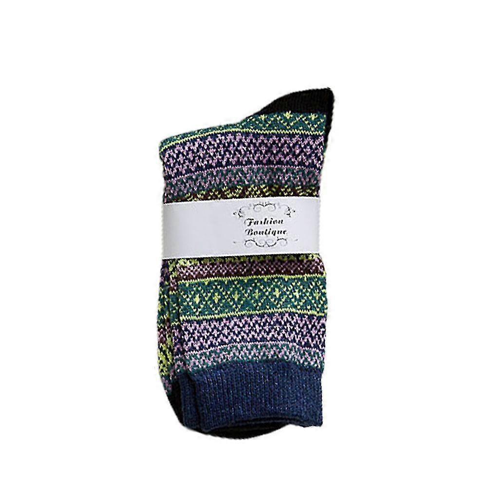 Womens Ethnic Style Totem Printed Socks