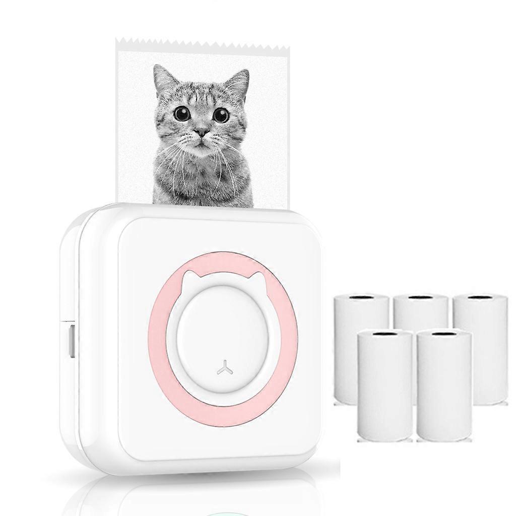 Portable Mini Wireless Bluetooth Pocket Thermal Printer for Printing Paper Photos - Impresoras, Connect with Bluetooth, Compatible with Thermal Paper