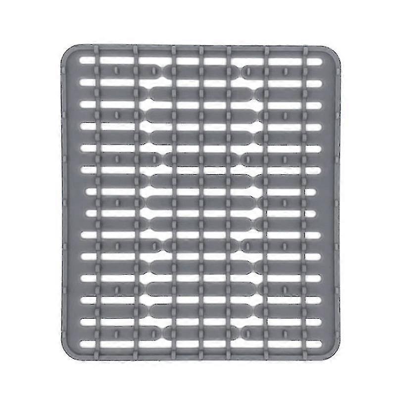 Christmas 1 Pcs Silic Sink Mat Drain Mat Kit Sink Mat Functal Wash Basin Mat Filter Mat