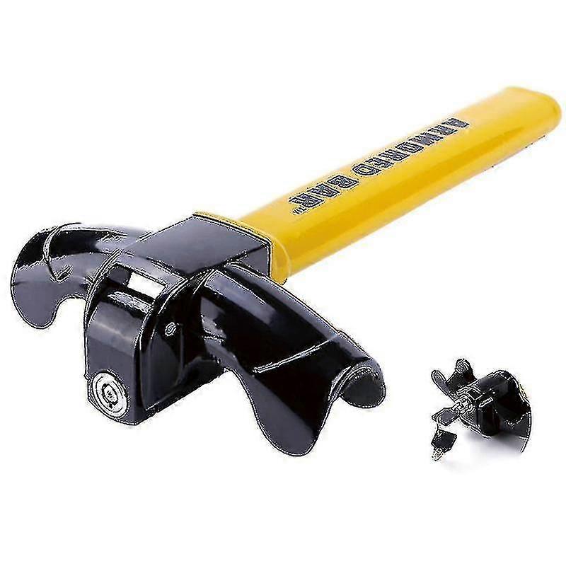 Universal Car Steering Wheel Lock Heavy Duty Anti-theft Car/van Security Rotary Enhance Automobile