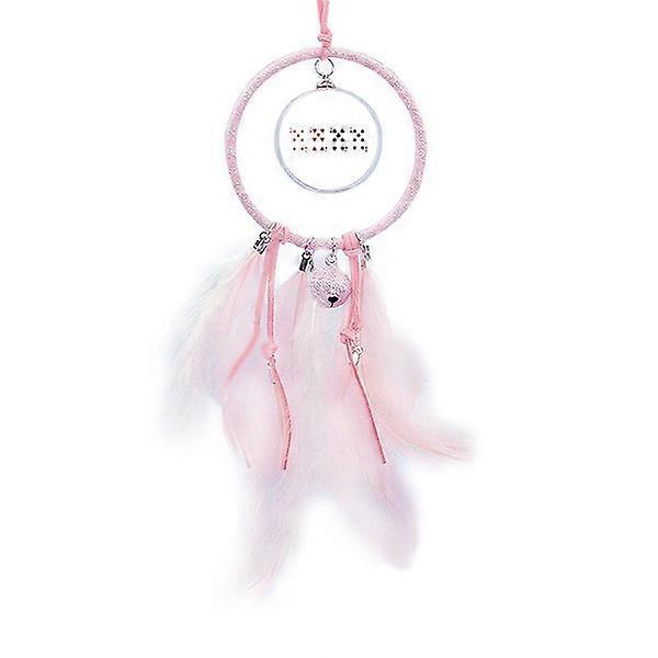 7 Heart Spade Diamond Club Pattern Dream Catcher Petite cloche Décor de chambre à coucher