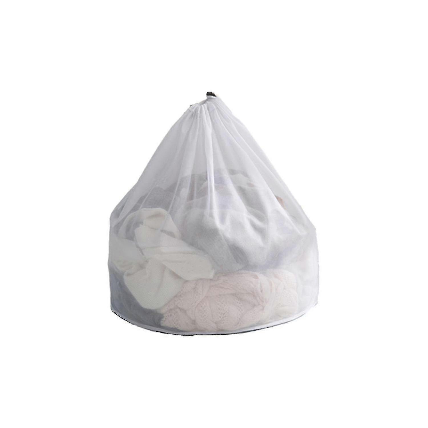 Large , Mesh s With Drawstring, Durable Wash Bag For