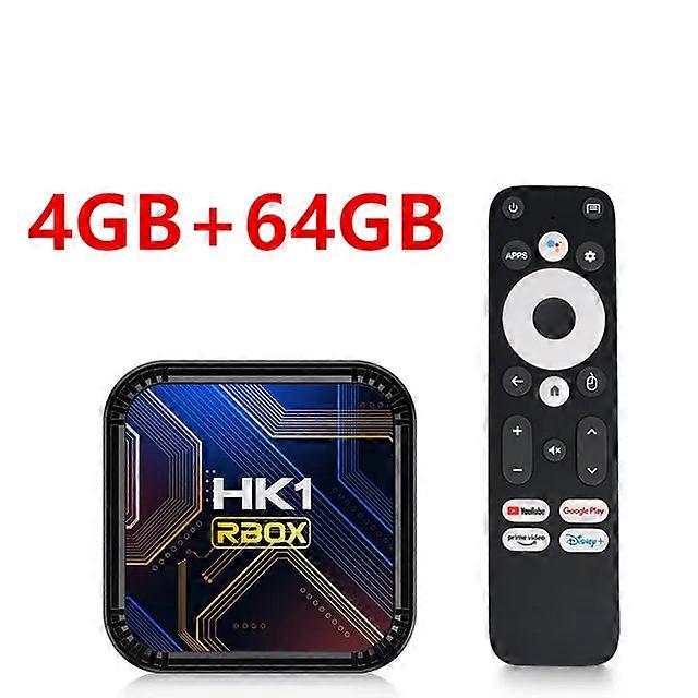 Hk1 Rbox K8s Android 13.0 Tv 2/4gb Ram 16/32/64gb Rom Rk3528 2.4g & 5.0g 8k Bt4.0 Media Player Set Top Box