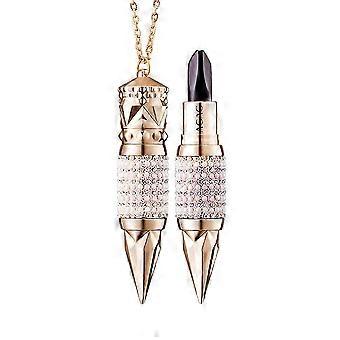 Three-color In One Lipstick Matte Soft Mist Lipstick Luxury Queen Crow