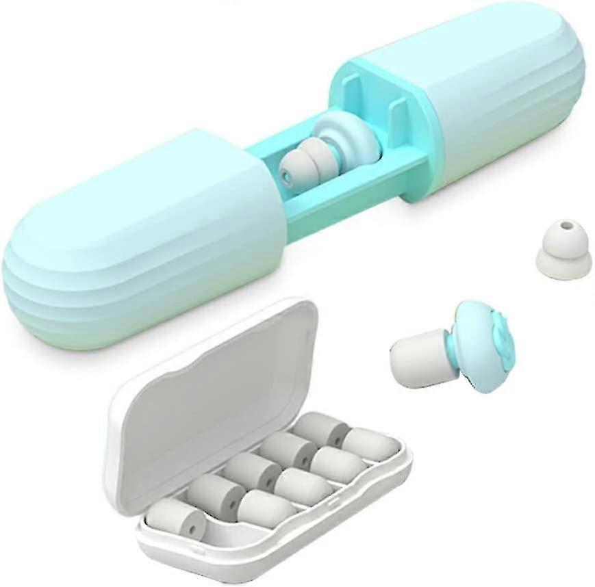 Soundproof Ear Plugs Sleeping Ear Muffs Hearing Protection, Blue