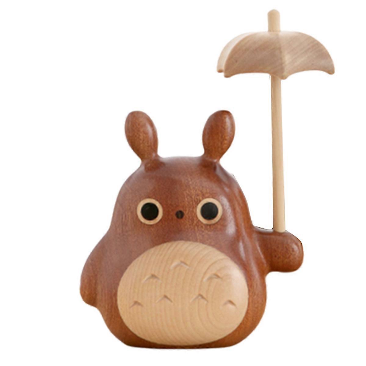 Decorations Cute Home Desktop Decorations Solid Wood Stitching Ornaments