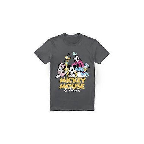 Disney Mens Mickey Mouse Friends T-Shirt