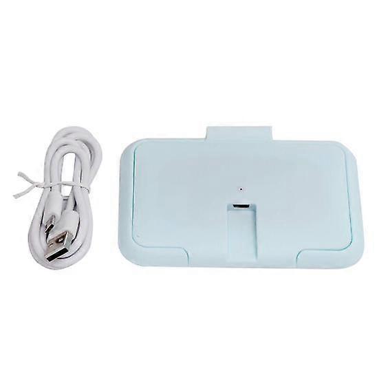 Portable Baby Wipe Warmer Thermostat Temperature USB Wet Wipe Heater Double Layers Home Travel Car