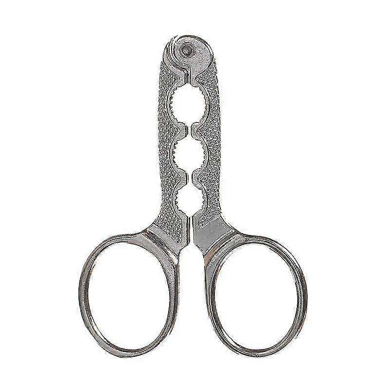 Nut Cracker Walnut Opener Pistachio Nut Opener With Stainless Steel Handle Nut Opentool Sunflower Seed Plier(silvery)(2pcs)