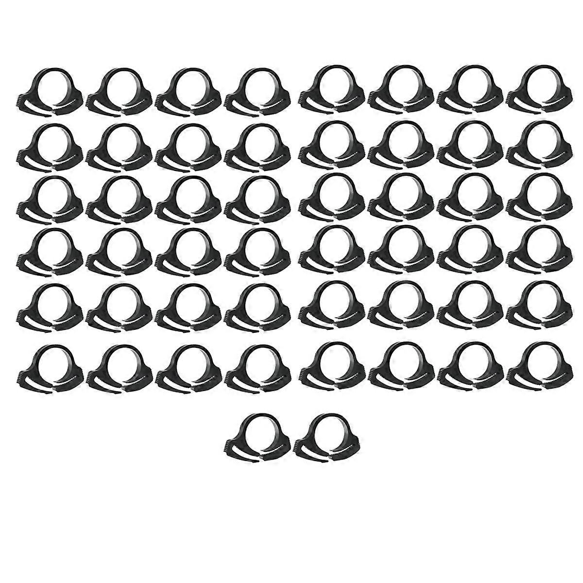 50PCS PE Pipe Clamp 16 Irrigation Pipe Fixed to Prevent Water Leakage Sprinkler Drip Pipe Accessor