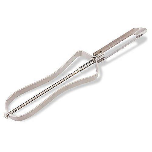 Old-School Vegetable Peeler - Professional Stainless Steel Potato and Carrot Peeler with Ergonomic Handle and Sharp Blade