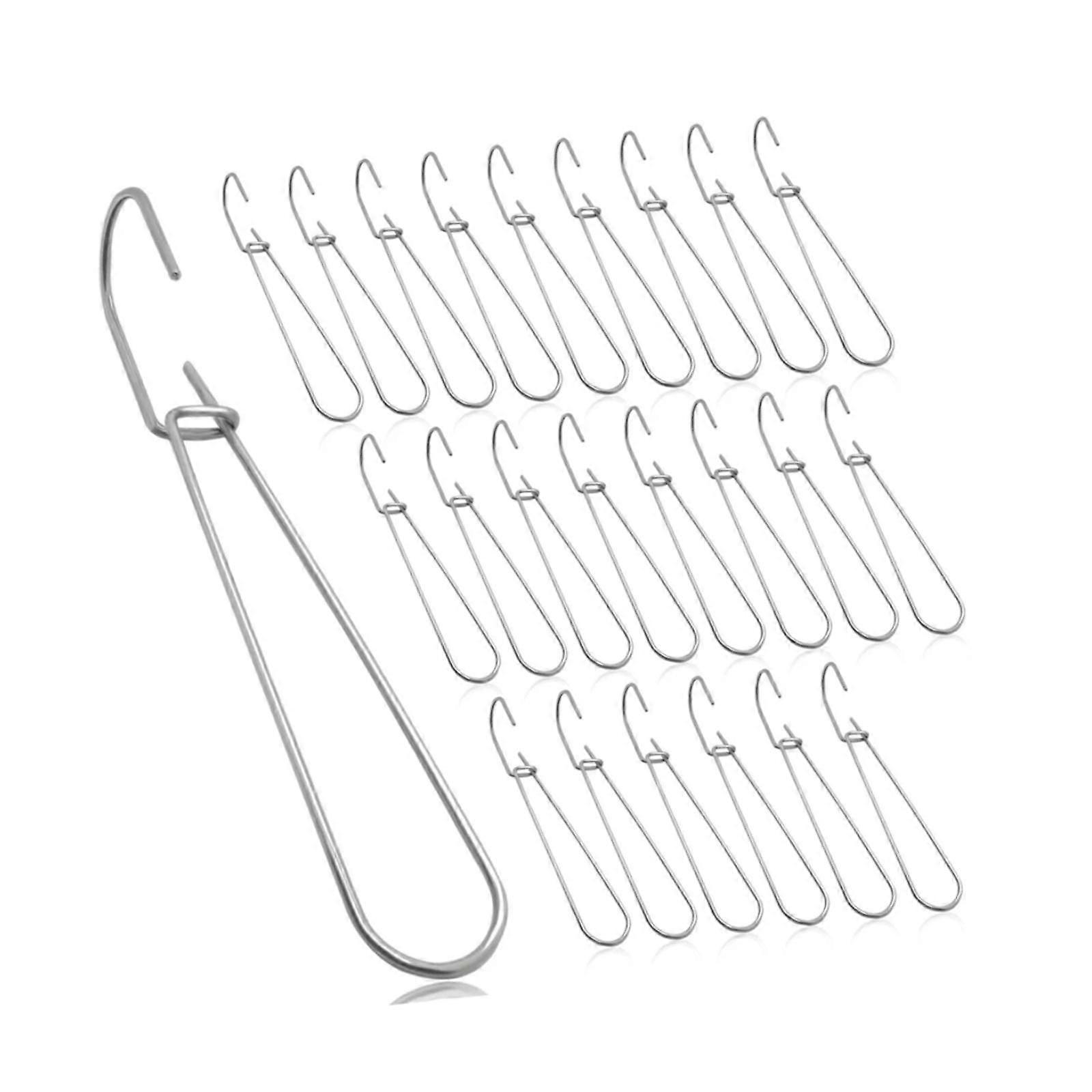 24 Pieces Pattern Hooks Paper Storage Hooks for Garment Factory Home Tailors