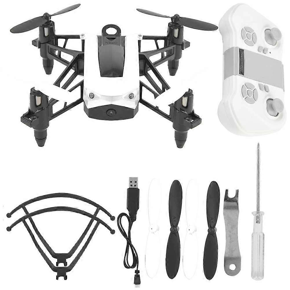 2.4GHz LED Remote Control Quadcopter Headless Mode RC Drone Toy (White Standard)