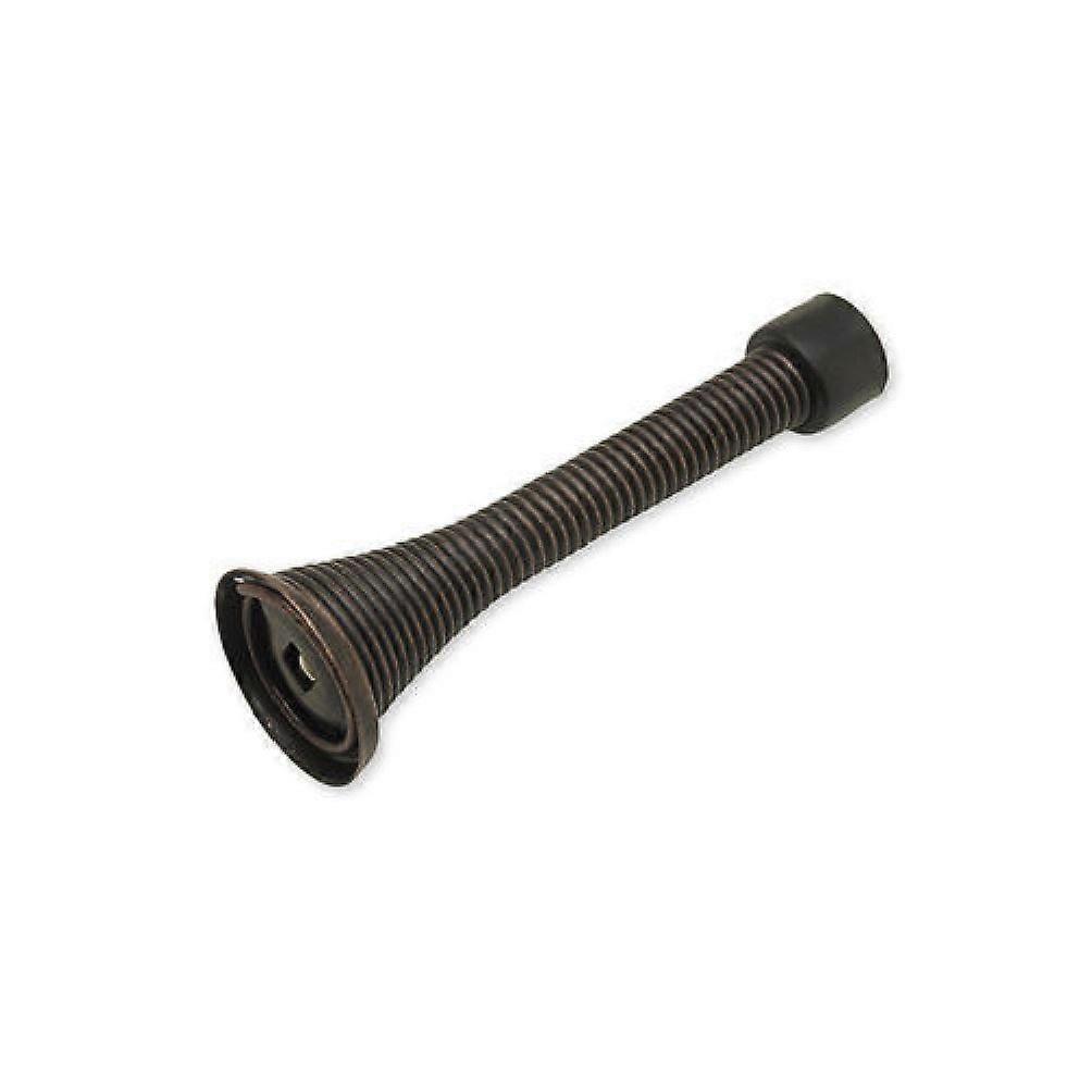 3-1/8” Spring Door Stops 10-Pack - Universal Floor Fit, Durable Rubber Design, Ideal for Home and Office Use