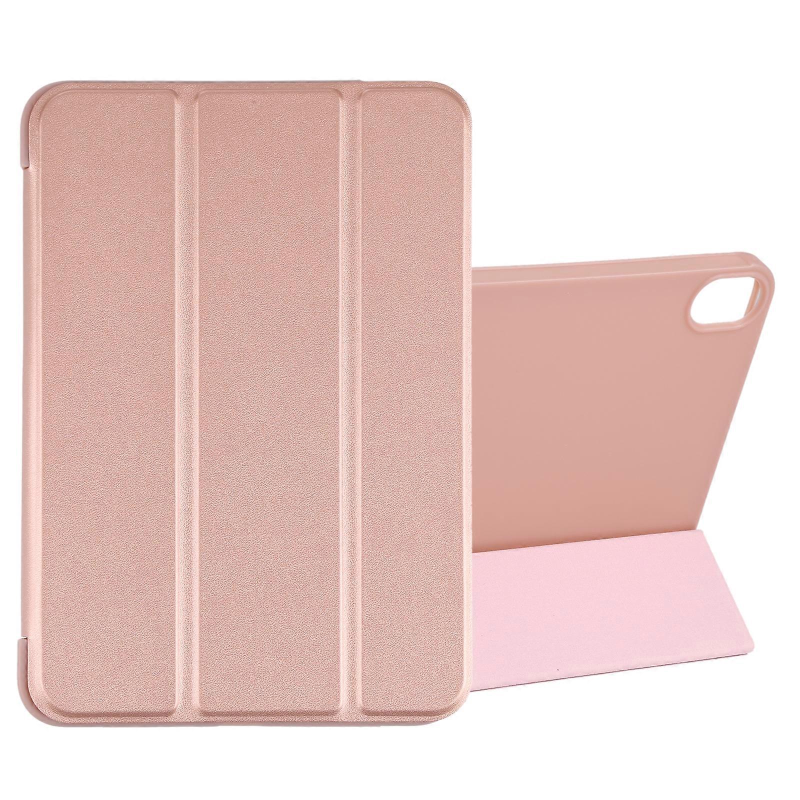 For iPad mini 2024 / mini 6 GEBEI Shockproof Horizontal Flip Tablet Case with Three-folding Holder