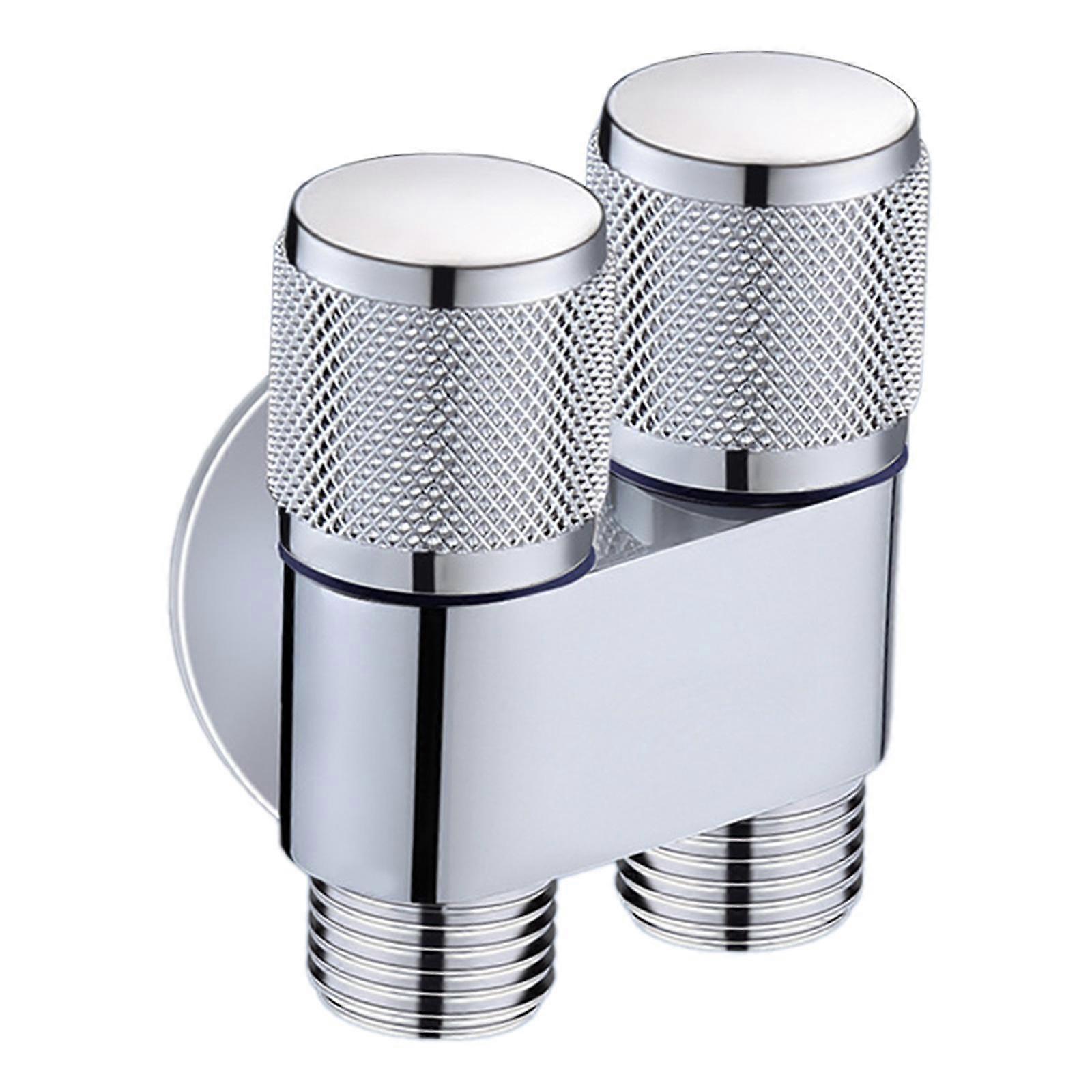 1 in 2 Out Double Control Valve 1 in 2 Out Valve G1/2 Water Divider Valve for