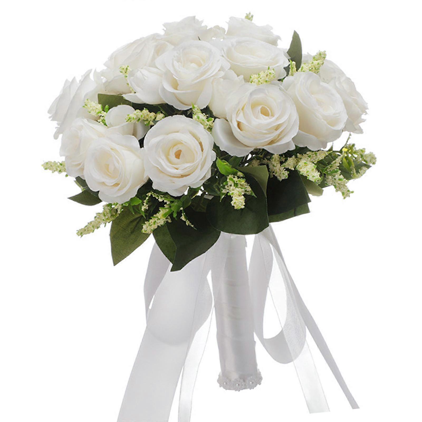 Buquê de Noiva Buquê de Casamento Estilo Rústico Arranjos de Flores Mesa