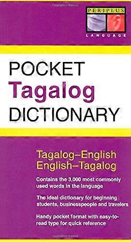 Pocket Tagalog Dictionary: Tagalog English English Tagalog