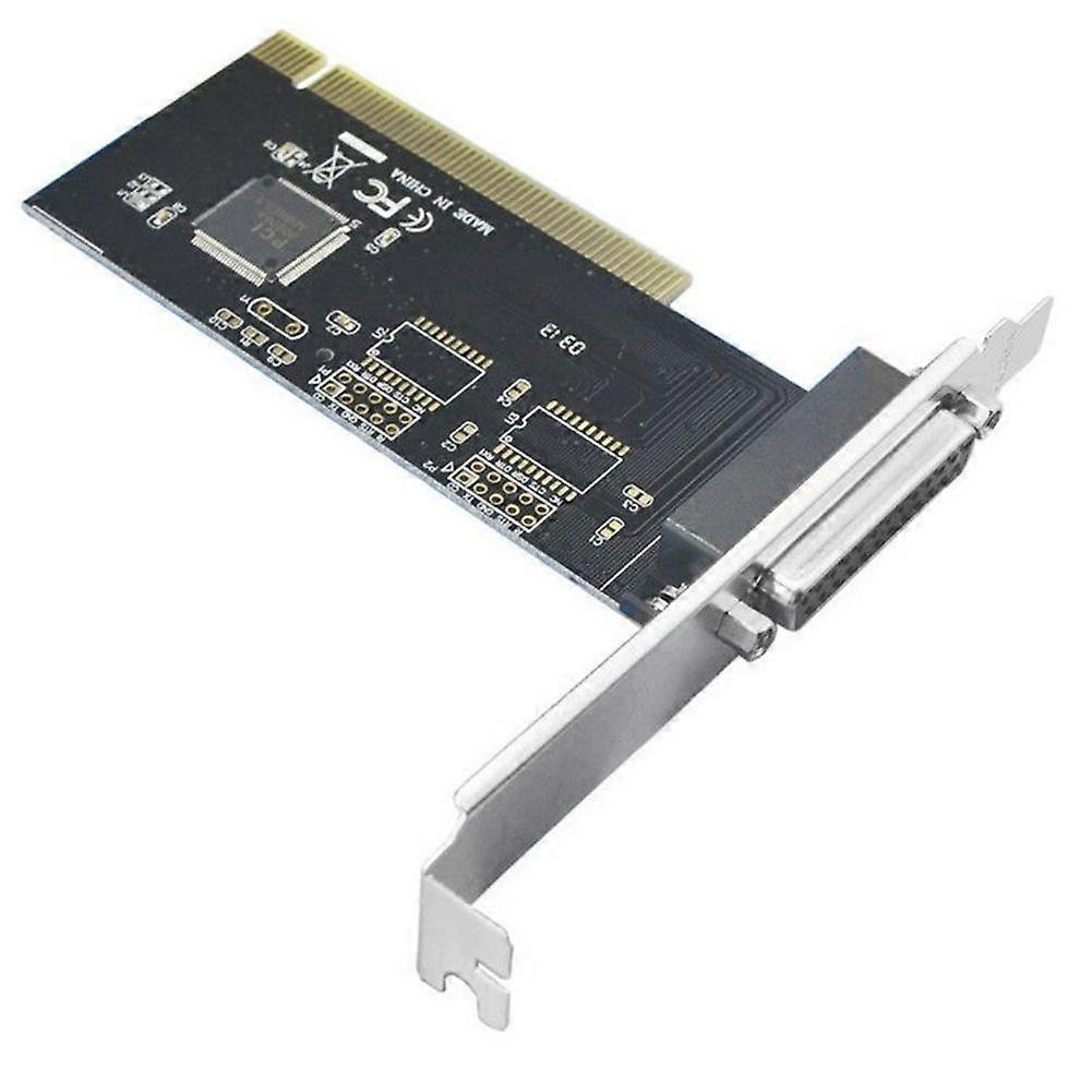 PCI to DB25 Parallel Port Expansion Card PCI Parallel Port Converter Adapter Controller for Desktop PC Printer