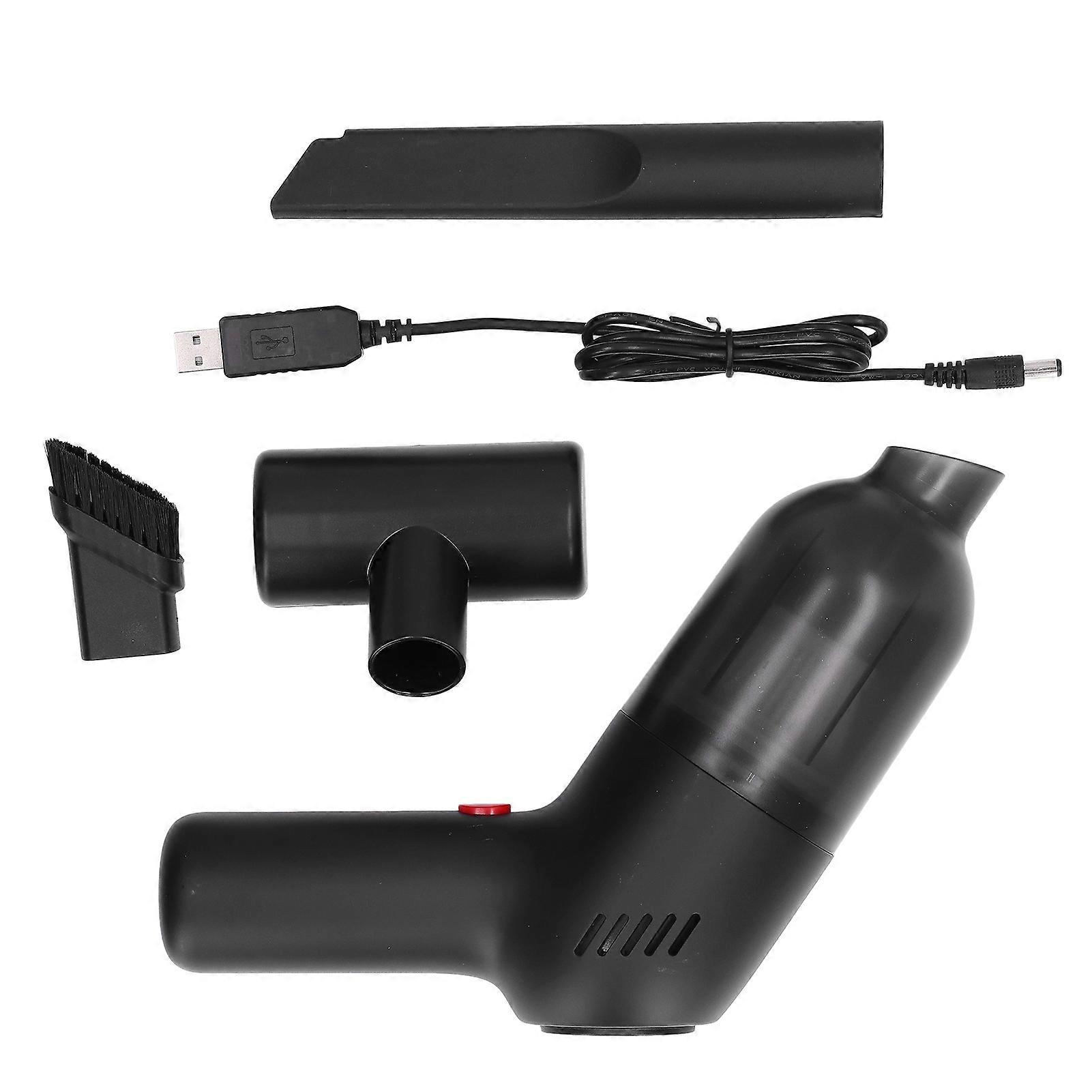 USB Rechargeable Handheld Vacuum, Portable Mini Vacuum Cleaner for Home and Car, Cordless, Lightweight, Strong Suction Power