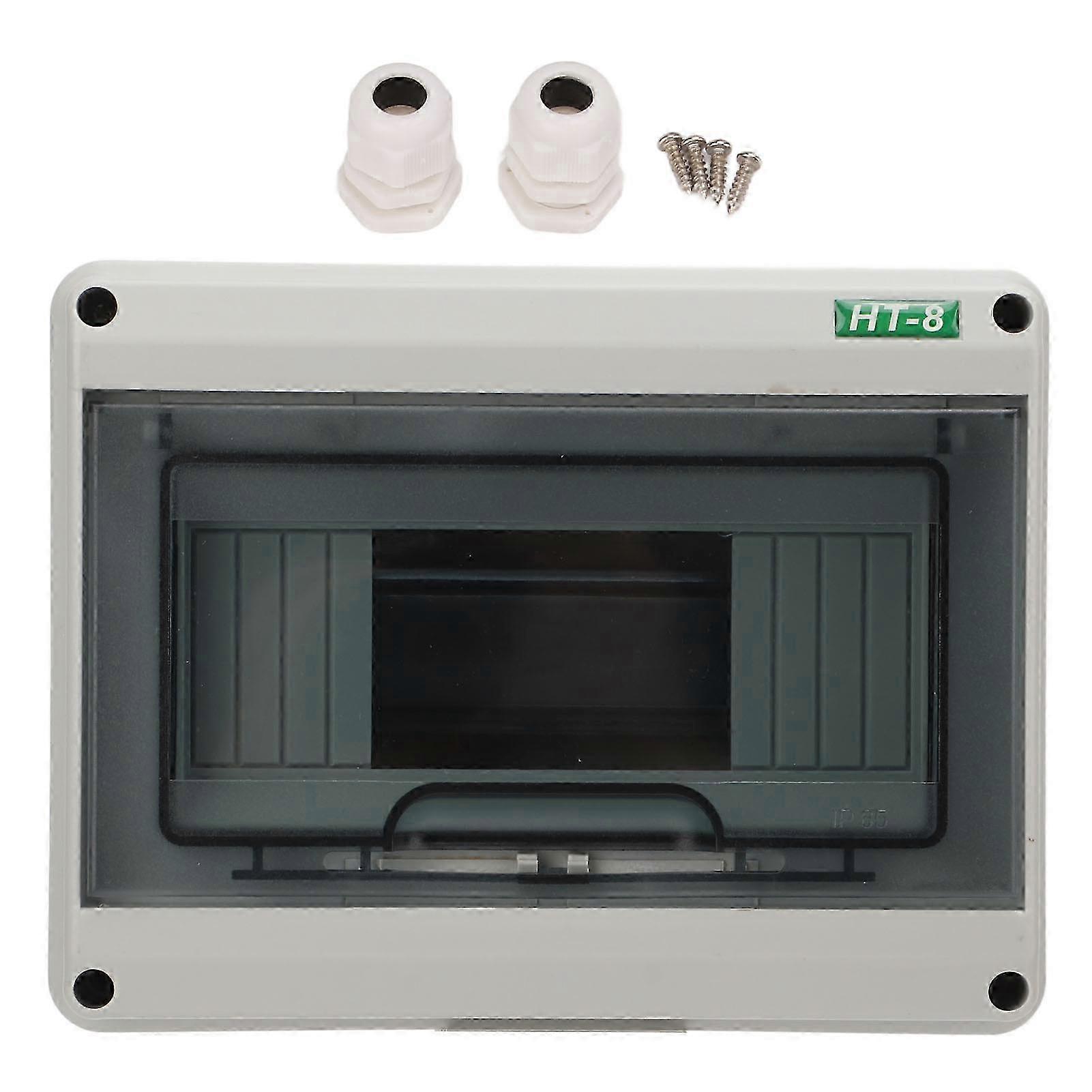 Electronic Junction Box Switching Power Supply Distribution Protection Waterproof ABS 8 Way