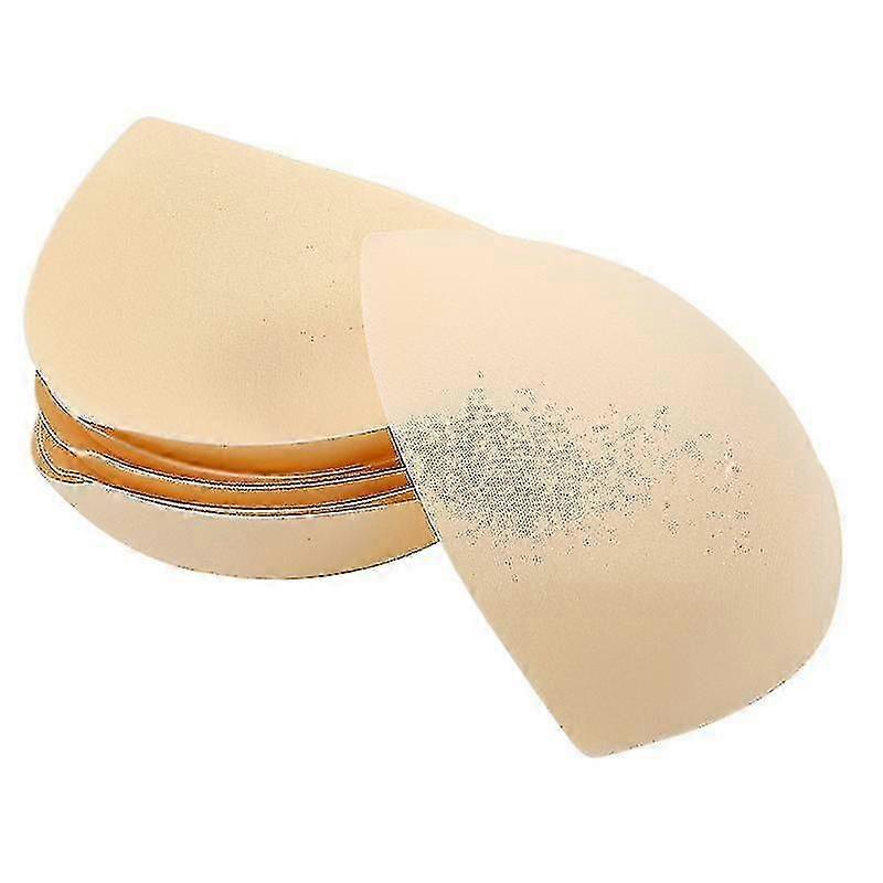 Fenical 3 Pair Womens Removable Bra Cup Inserts Replacement Liner Pads (skin-color)