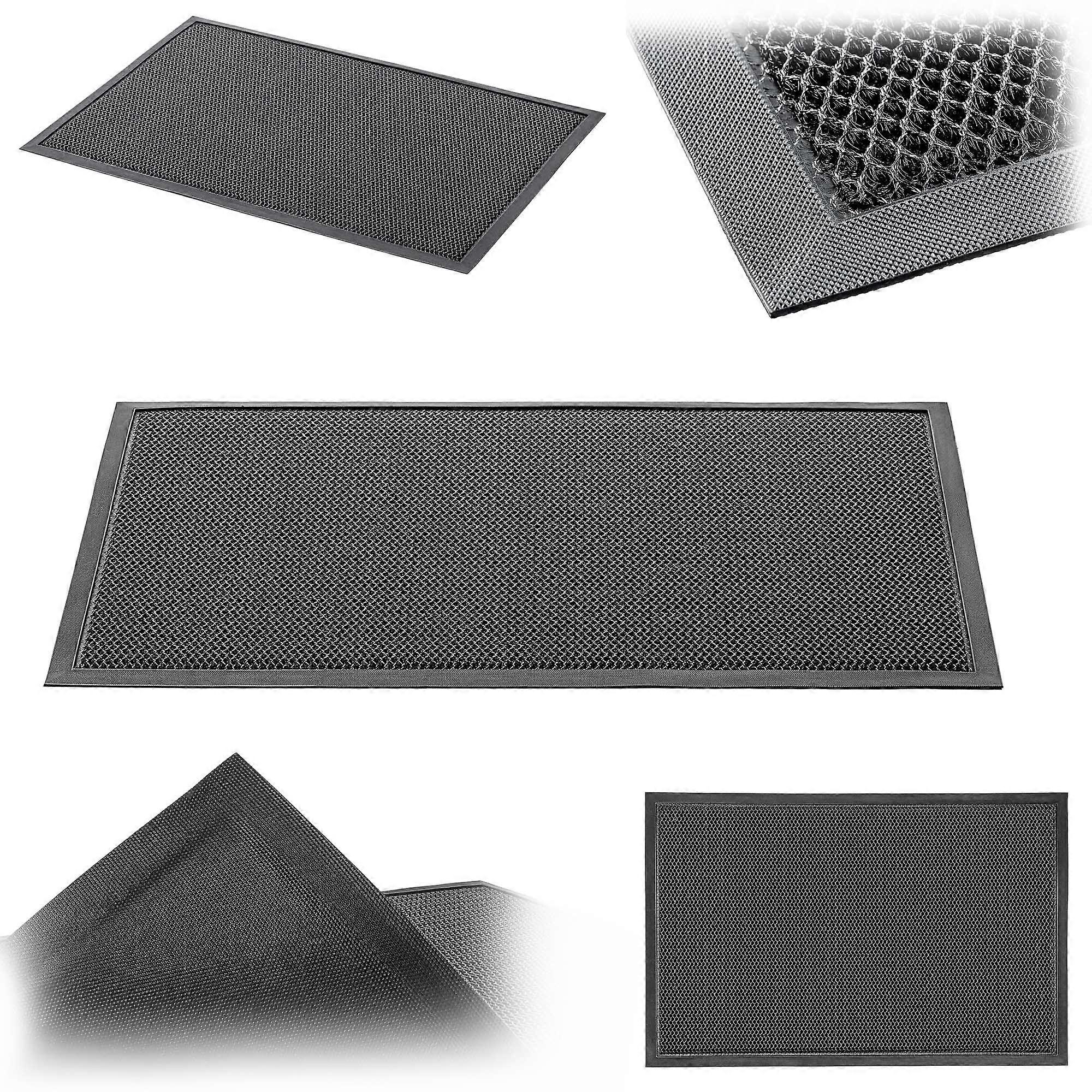 KADAX Wycieraczka Zewnętrzna Pod Drzwi Do Domu Antypoślizgowa 90x150cm