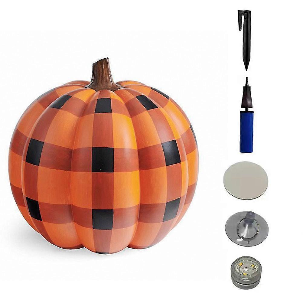 الصمام نفخ اليقطين مع مضخة تفجير في الهواء الطلق ديكور لعبة هالوين يارد حديقة الحديقة زينة الحزب