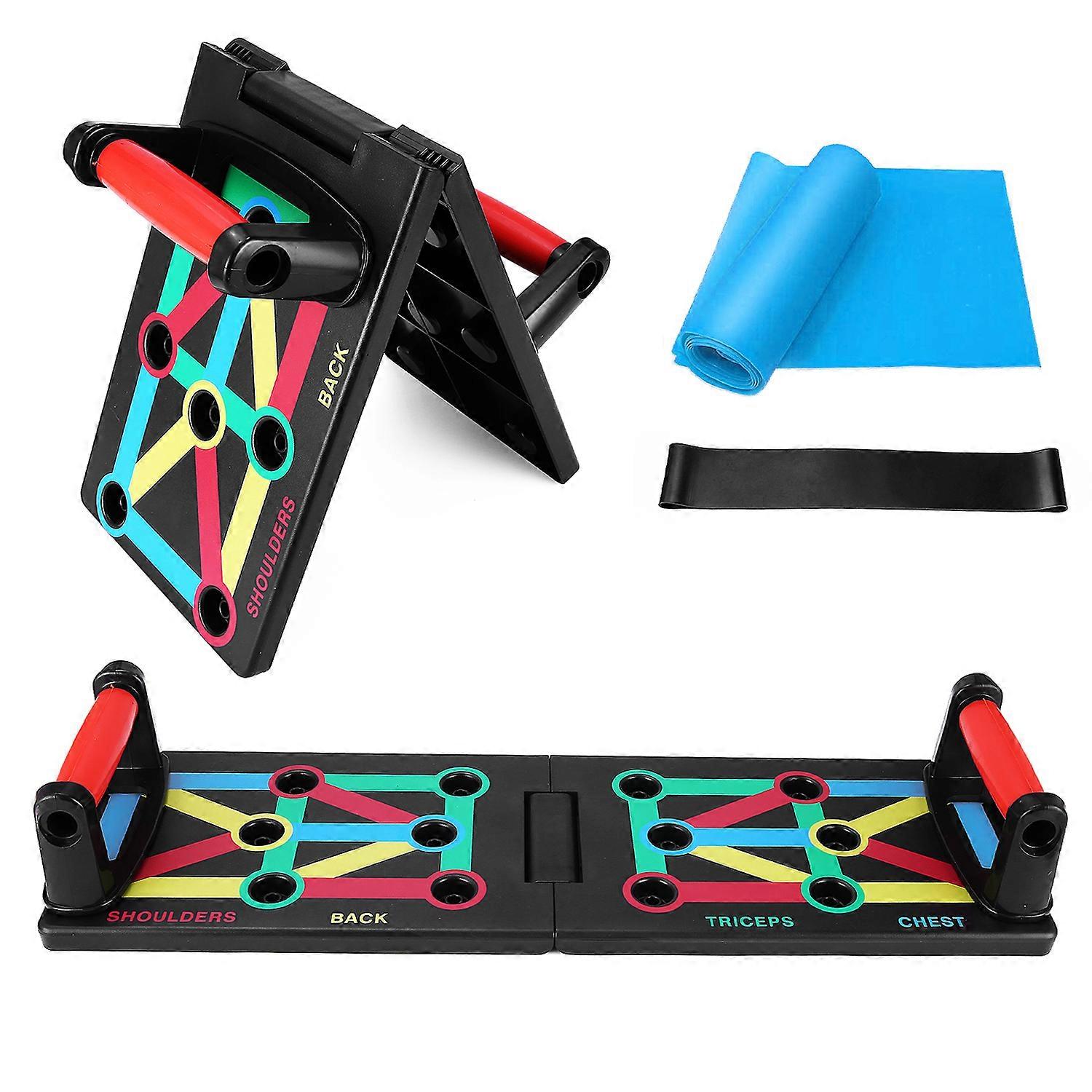 Planche push-up pliable