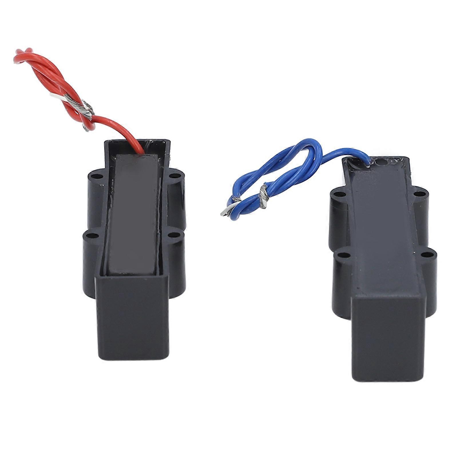 Set of 2 4-String Bass Pickups, Sealed, Closed, Noiseless, Single Coil, for Jazz Bass