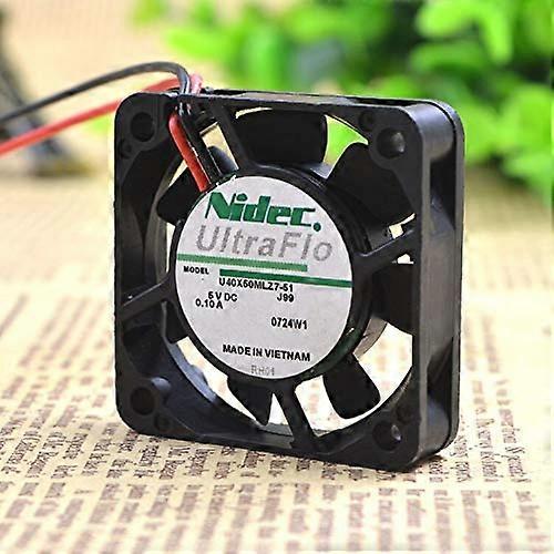 Case Fans for NIDEC 4CM U40X05ML27-51 0.1a 4010 5V 0.08A Cooling Fan