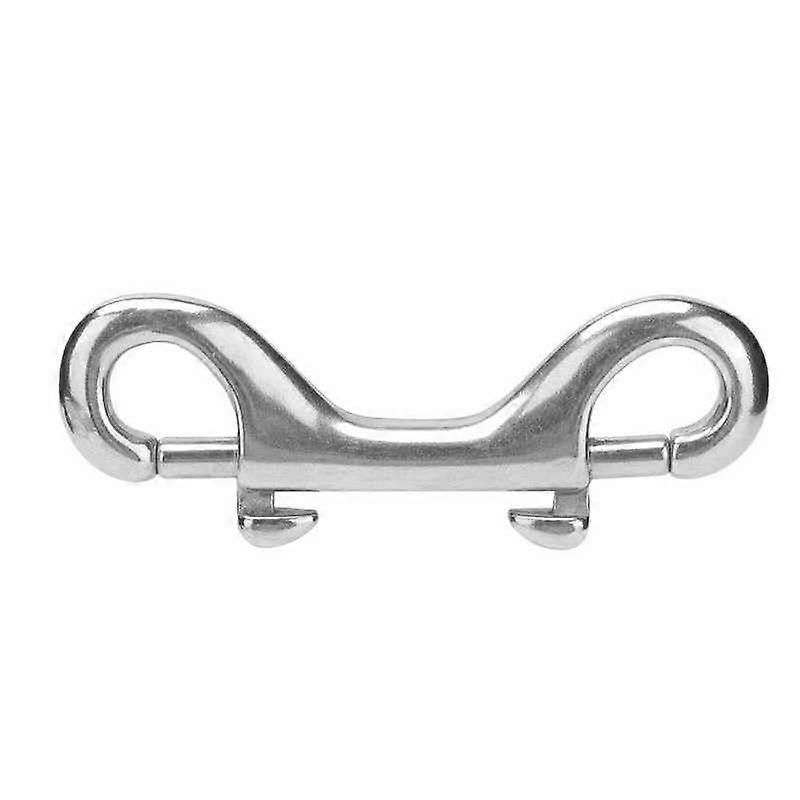 Razcus Bolt Snap Double Ended 316 Stainless Steel Quick Release Accessory for Double Ended Snap Cable Hook and Loop - (Color: 90mm)