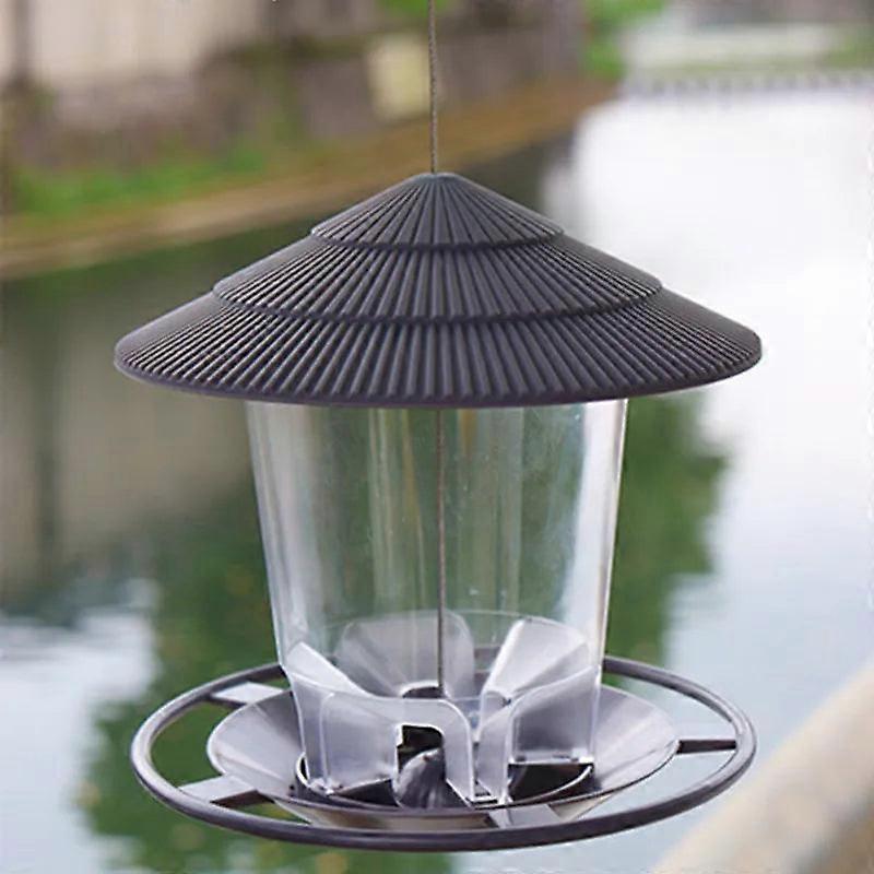 Automatic Multi-hole Outdoor Bird Seed Feeder