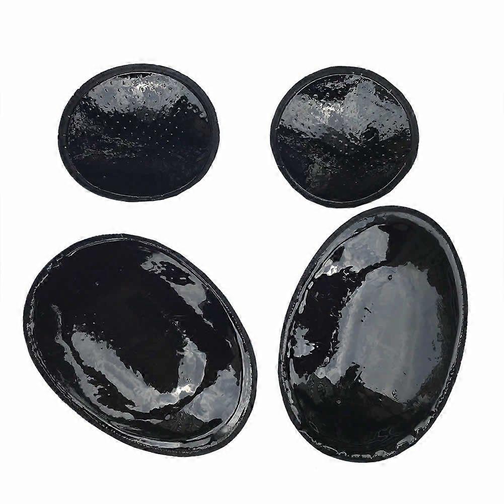 4PS Self-Adhesive Reusable Hip Pads, 600 Big Black Sponge for Enhanced Shape and Comfort