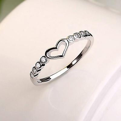 Liebesring Herzring DamenMode Ringe