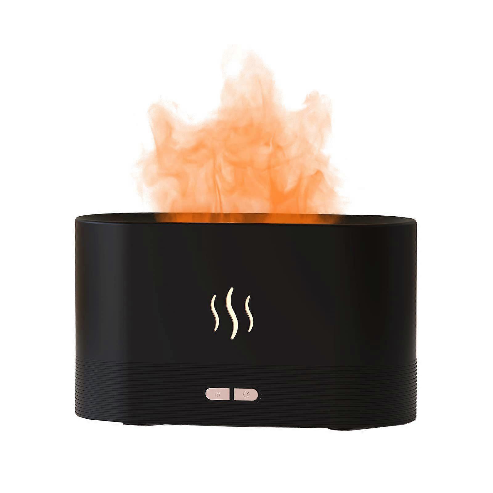 Essential Oil Diffuser Aromatherapy Cool Mist Diffuser with Flame Effect 180ml Aromatherapy Diffuser Can Add Aromatherapy Essential Oils