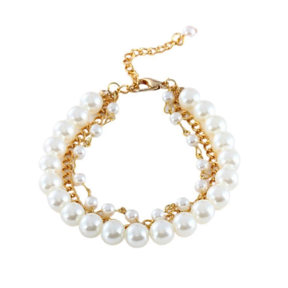 パールカラーラインストーン調節可能な耐久性のある犬のネックレス、ファッションと格好良い、女性のチワワヨークシャーの衣類アクセサリーに適しています