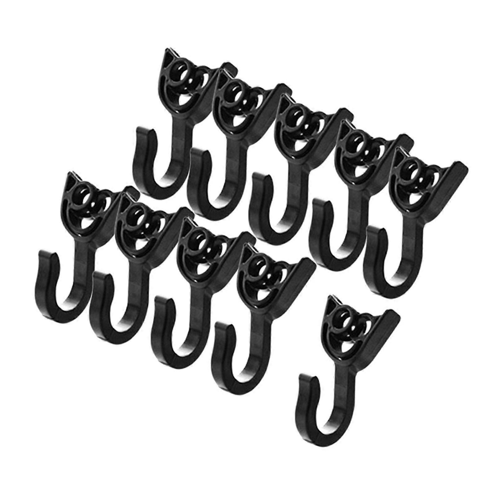 10x Awning Tent Clips Clasp Cups Towels Hanging Hooks Hanging Hanger