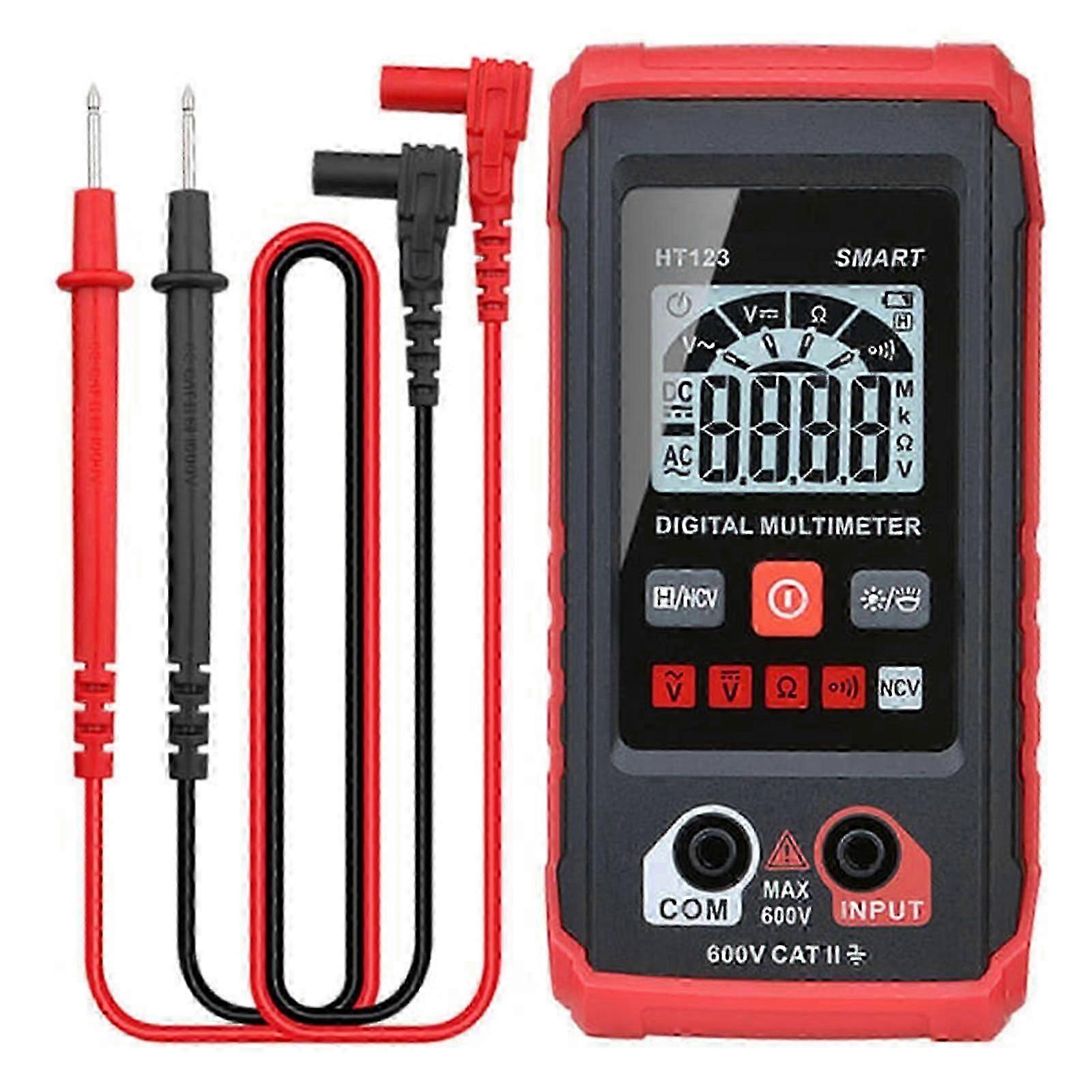 Tm-510 Digital Multimeter 4000 Counts Auto-Ranging Smart Voltmeter