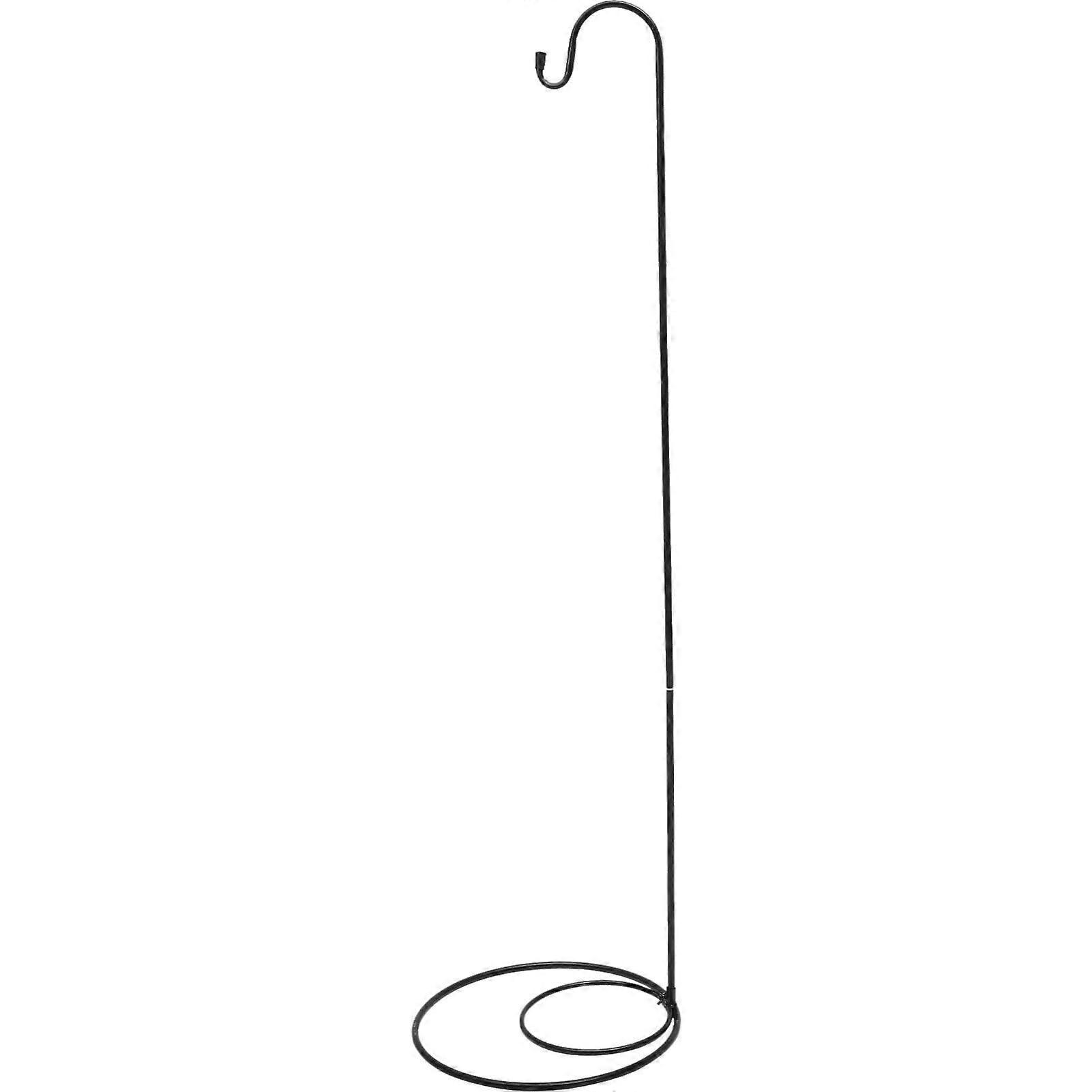 Shepherd Hooks for Outdoor 47 inch, Bird Feeder Pole Adjustable Garden Hook for Bird Feeders Lanterns