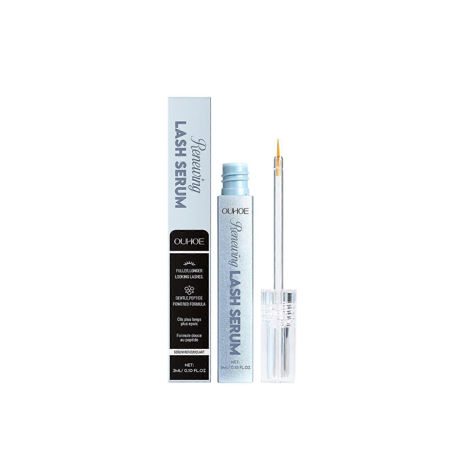 Renewing Lash Serum - Peptide-Infused Eyelash Serum for Fuller, Longer-Looking Natural Lashes, Lash Enhancing Treatment - Vegan & Cruelty-Free Gentle