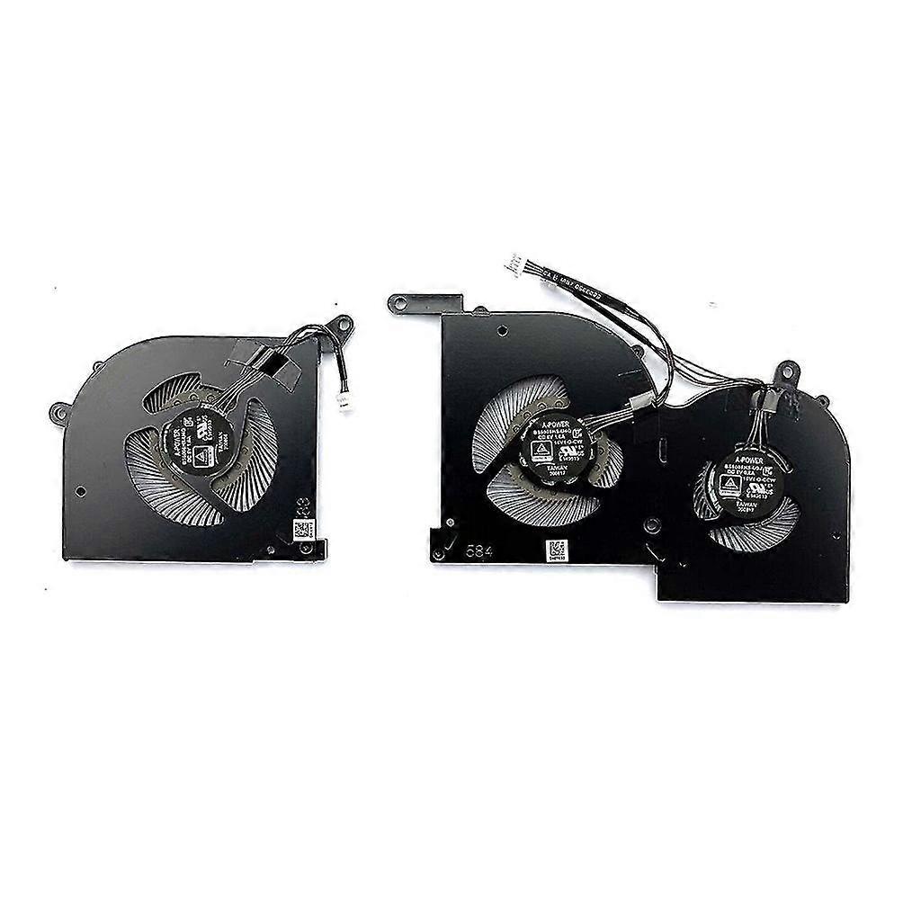 Cooling Fan for MSI GS66 WS66 Stealth Laptops with CPU GPU Compatibility