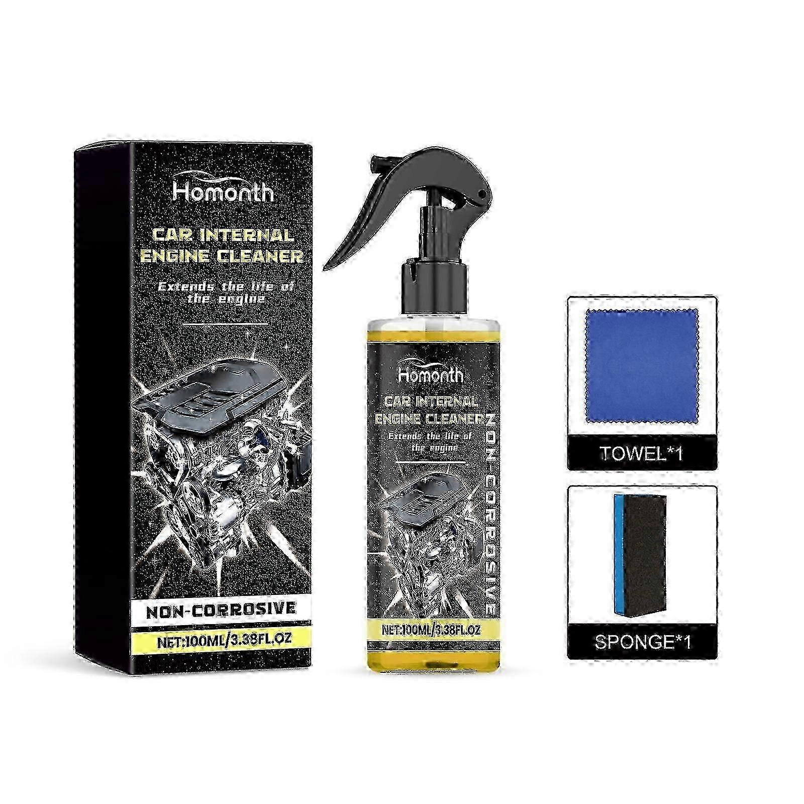 Car Internal Engine Cleaner, Car Engine Compartment Strong Decontamination And Mud Free Cleaning Agent